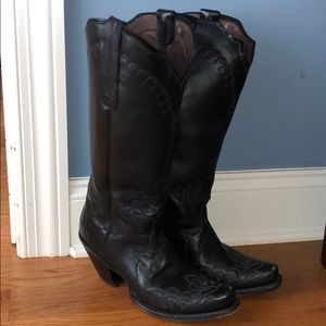 Tony Llama Women’s Black Label Western Boots